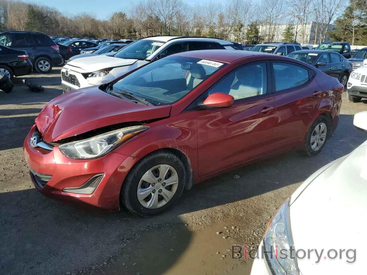 Photo 5NPDH4AE2GH720702 - HYUNDAI ELANTRA 2016