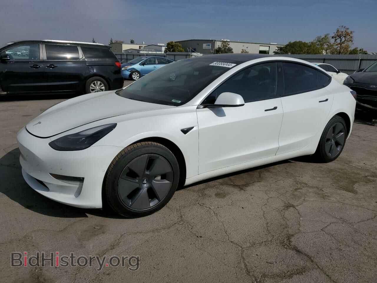 Photo 5YJ3E1EB8MF046231 - TESLA MODEL 3 2021