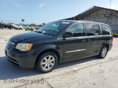 2011 Chrysler MINIVAN Touring, black — VIN 2A4RR5DG8BR637920, Copart