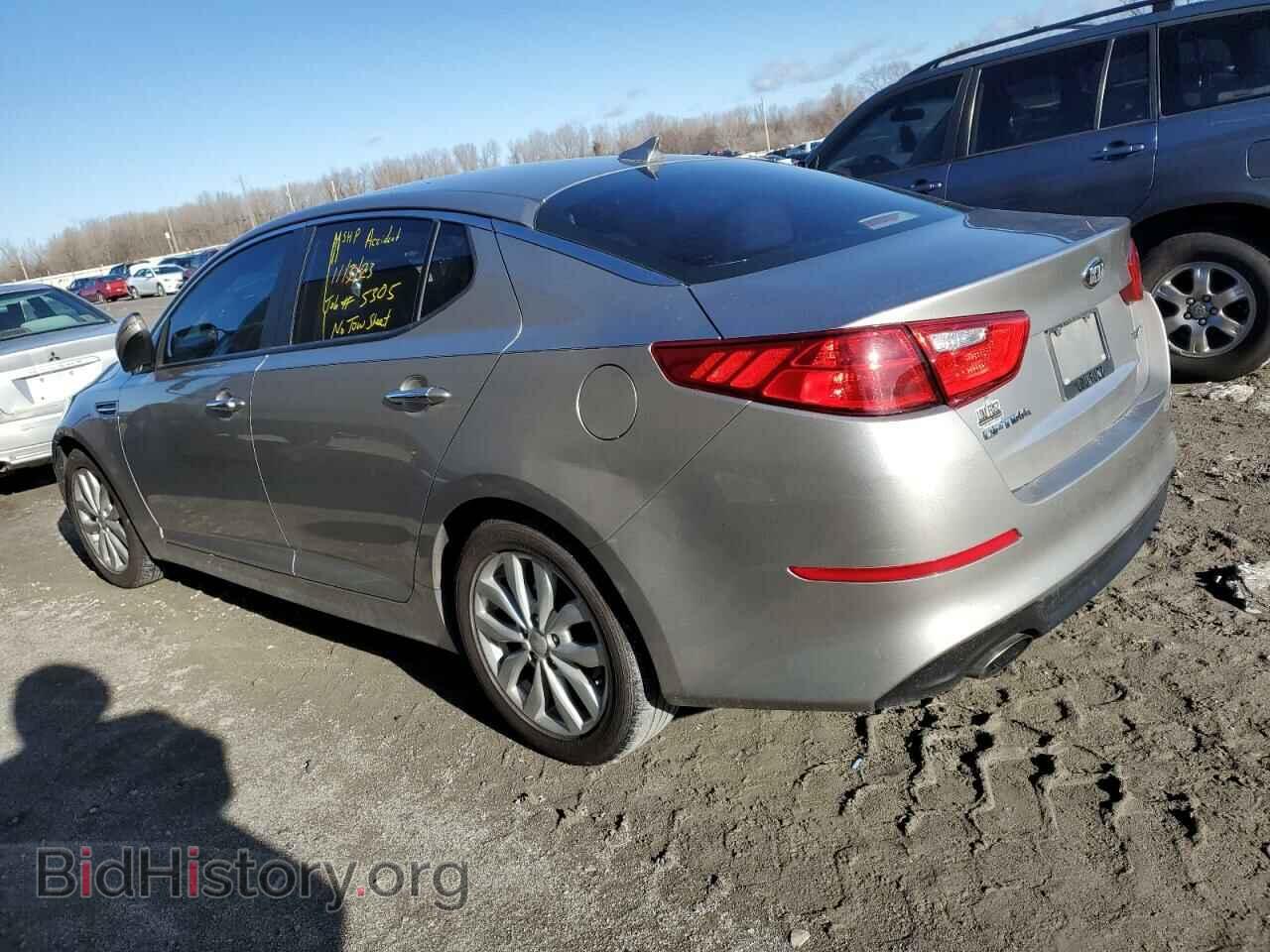 2015 KIA OPTIMA - VIN: 5XXGN4A74FG405210 - Фото 2