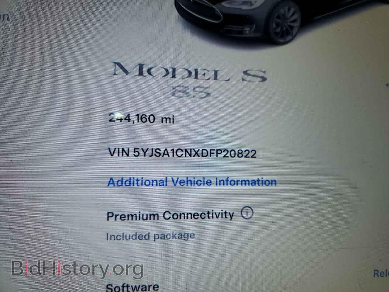 2013 TESLA MODEL S - VIN: 5YJSA1CNXDFP20822 - Photo 9