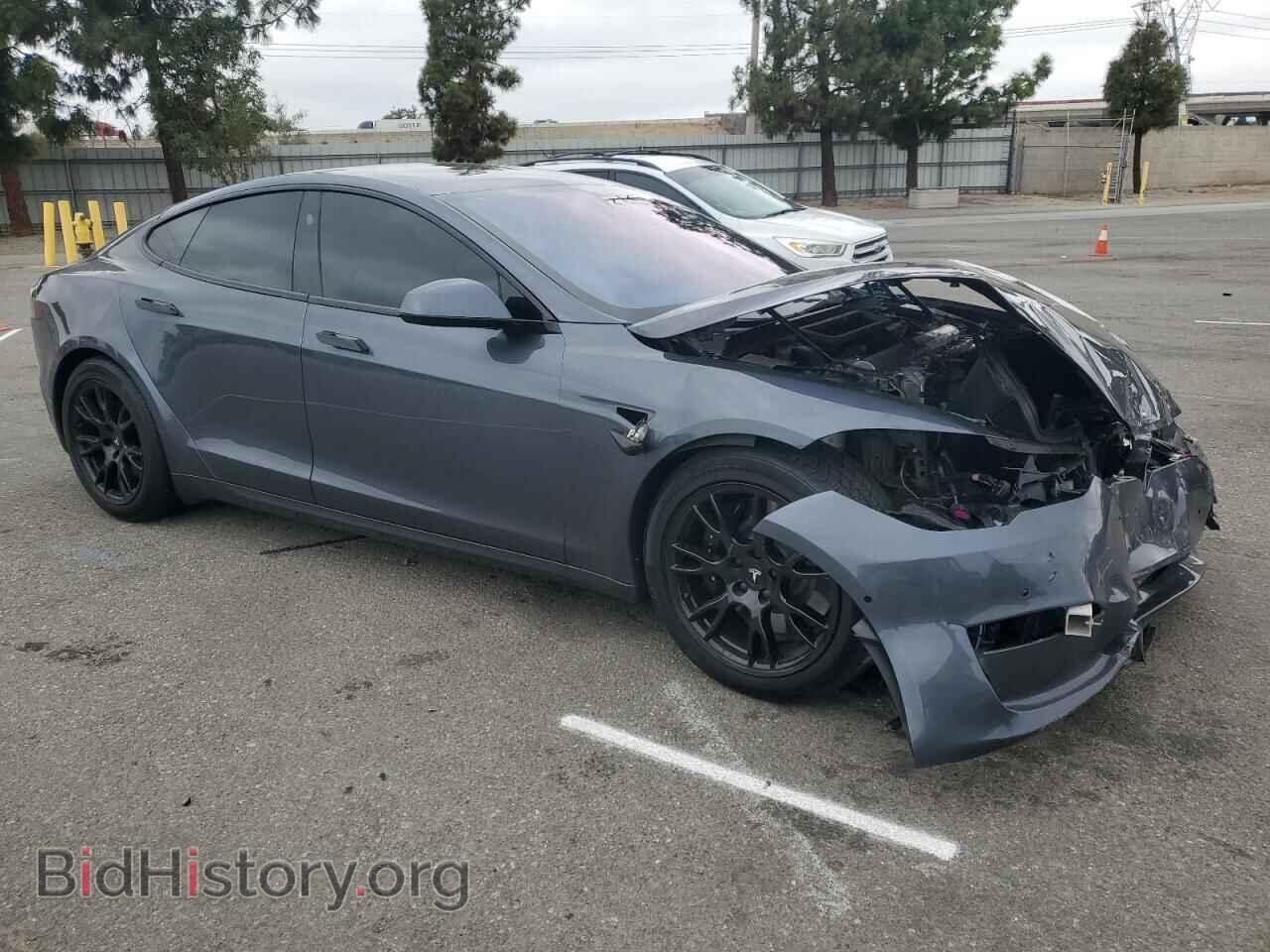 2021 TESLA MODEL S - VIN: 5YJSA1E53MF439474 - Фото 4