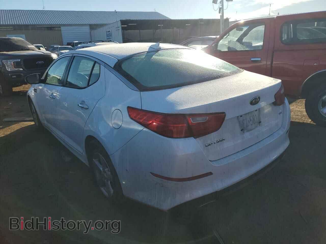 2015 KIA OPTIMA - VIN: KNAGM4A77F5662155 - Фото 2