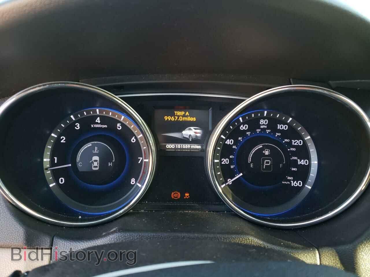 2014 HYUNDAI SONATA - VIN: 5NPEC4AC0EH813782 - Фото 9