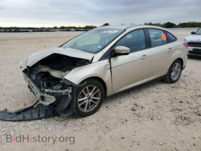 2017 Ford FOCUS SE, бежевый — VIN 1FADP3F25HL304870, Copart