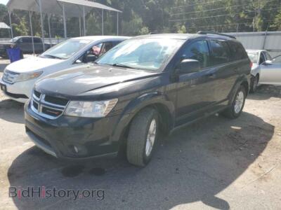 2017 Dodge JOURNEY SXT, black — VIN 3C4PDCBG2HT526448, Copart