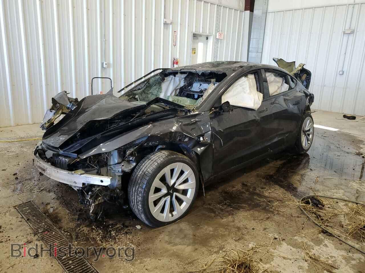 Фотография 5YJ3E1EBXMF990466 - TESLA MODEL 3 2021