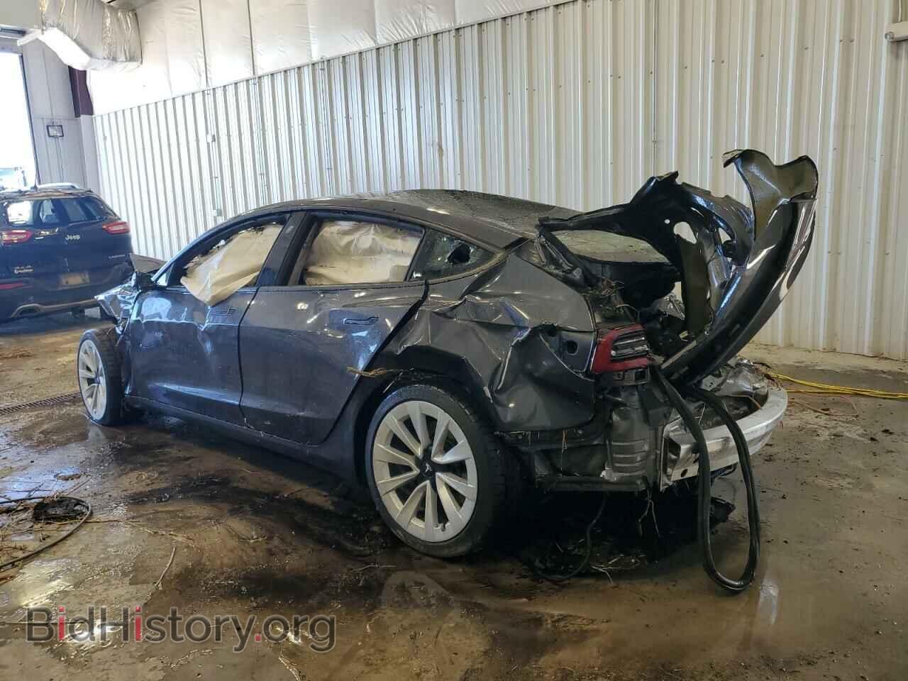 2021 TESLA MODEL 3 - VIN: 5YJ3E1EBXMF990466 - Фото 2