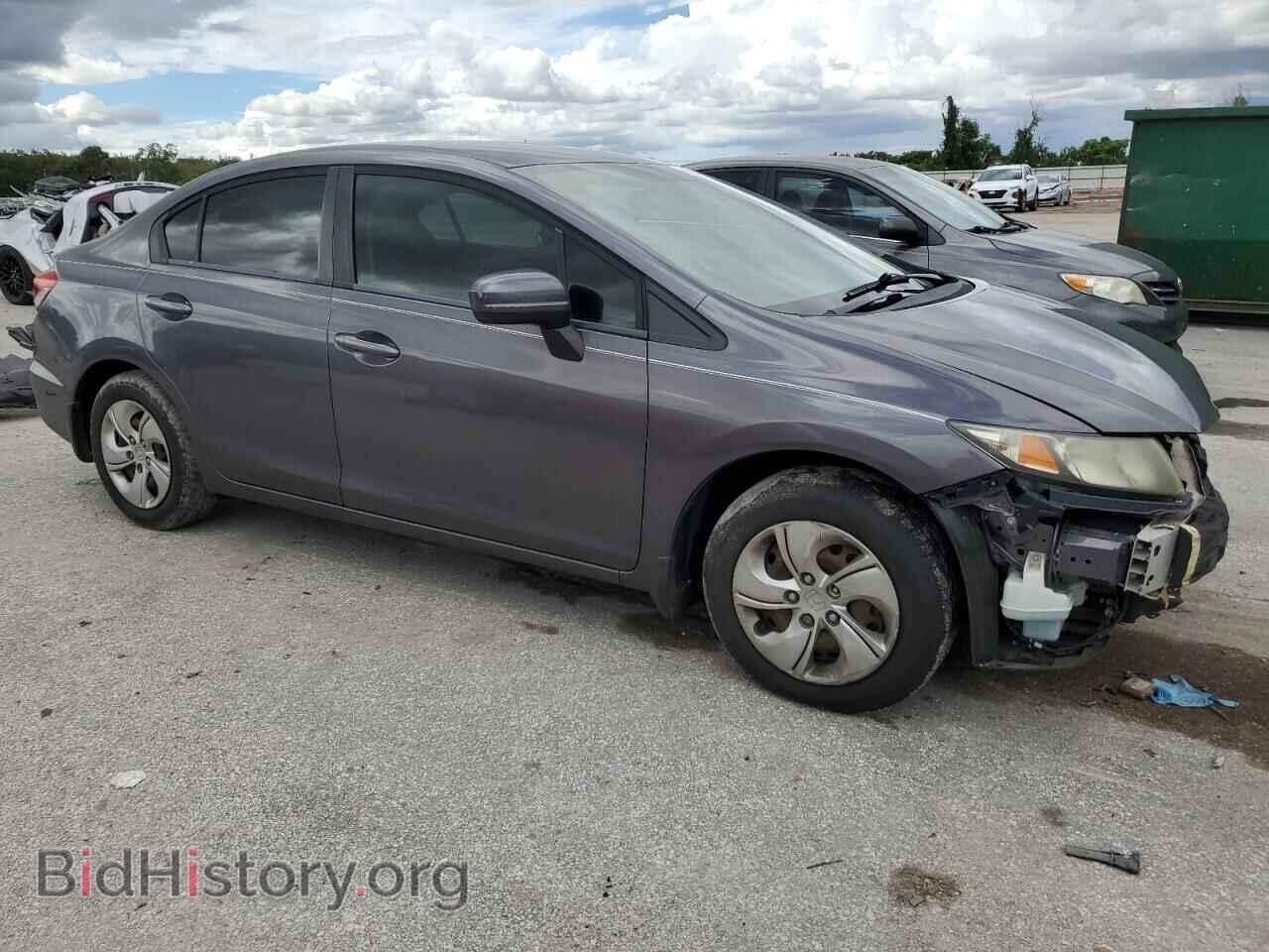 2014 HONDA CIVIC - VIN: 19XFB2F55EE000092 - Фото 4