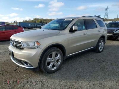 2014 Dodge DURANGO Limited, бежевый — VIN 1C4RDJDG9EC562414, Copart