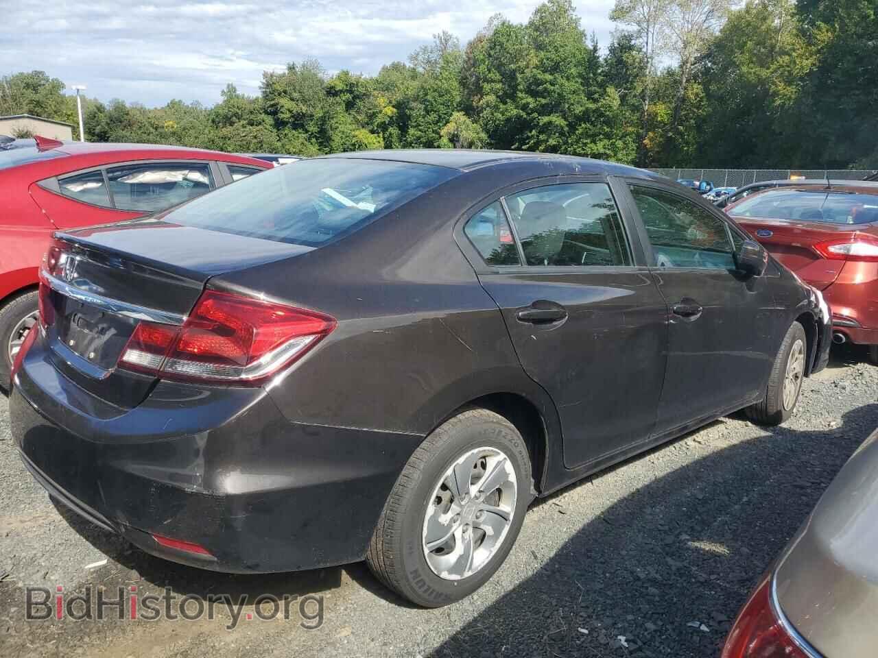2014 HONDA CIVIC - VIN: 2HGFB2F55EH533761 - Фото 3