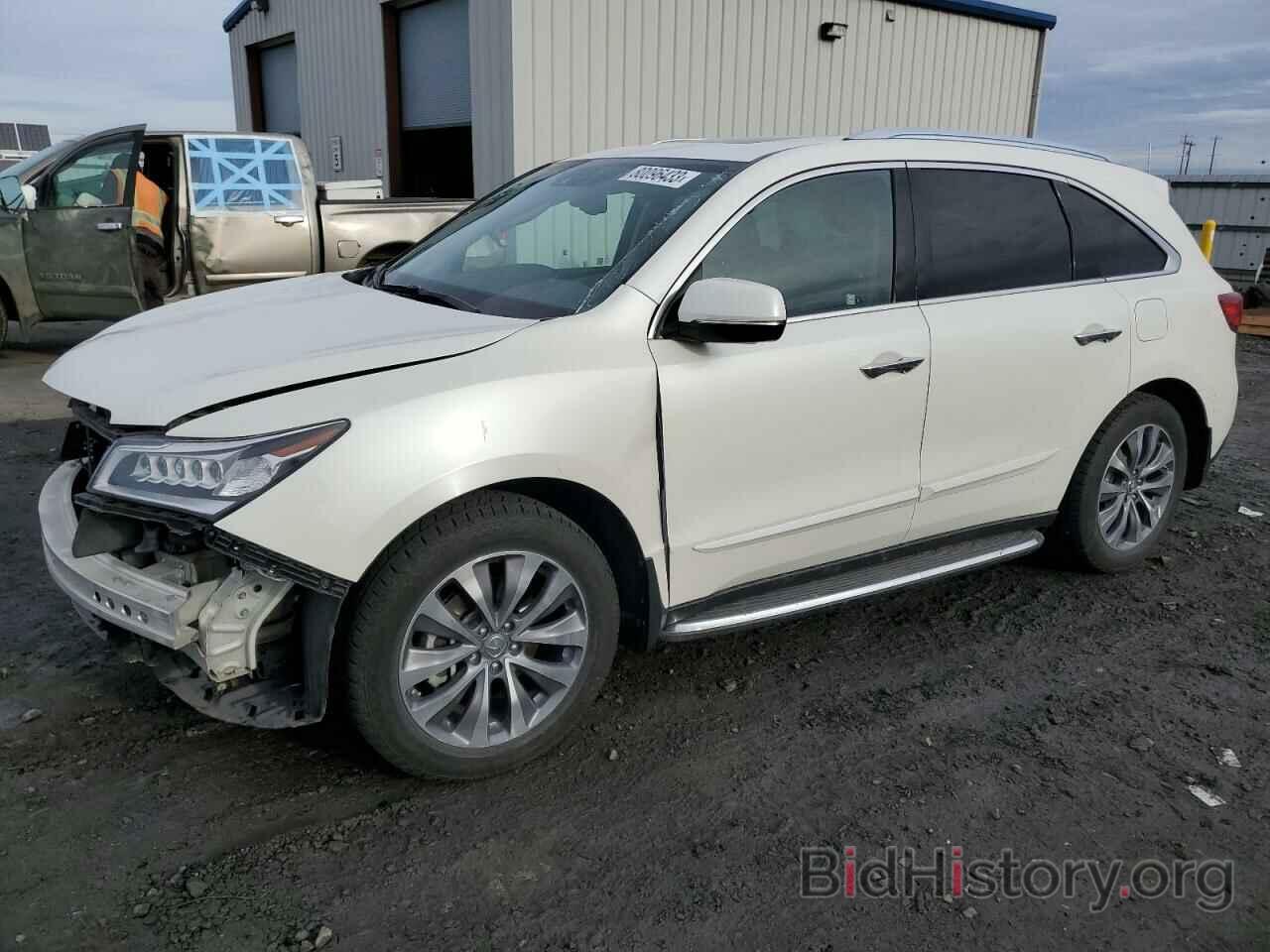 Photo 5FRYD4H47EB019514 - ACURA MDX 2014