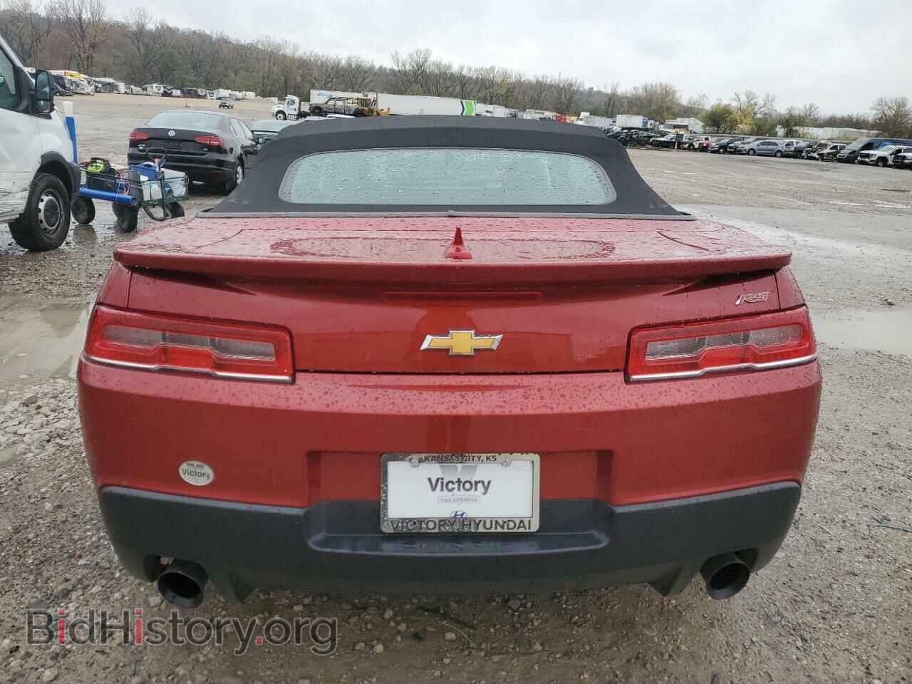 2014 CHEVROLET CAMARO - VIN: 2G1FC3D34E9319687 - Фото 6