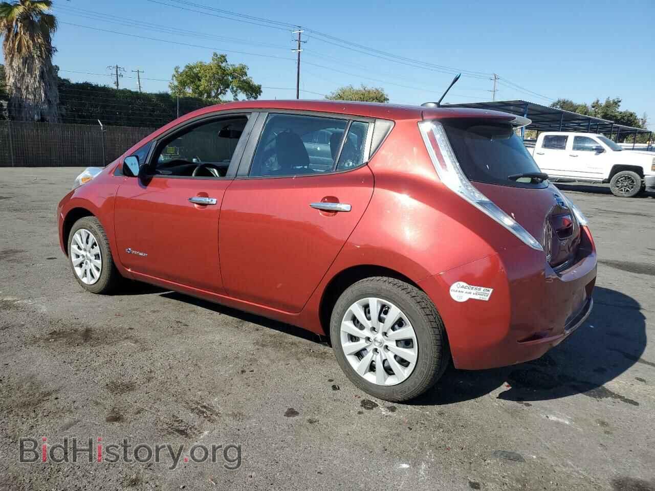 2013 NISSAN LEAF - VIN: 1N4AZ0CP7DC425647 - Фото 2