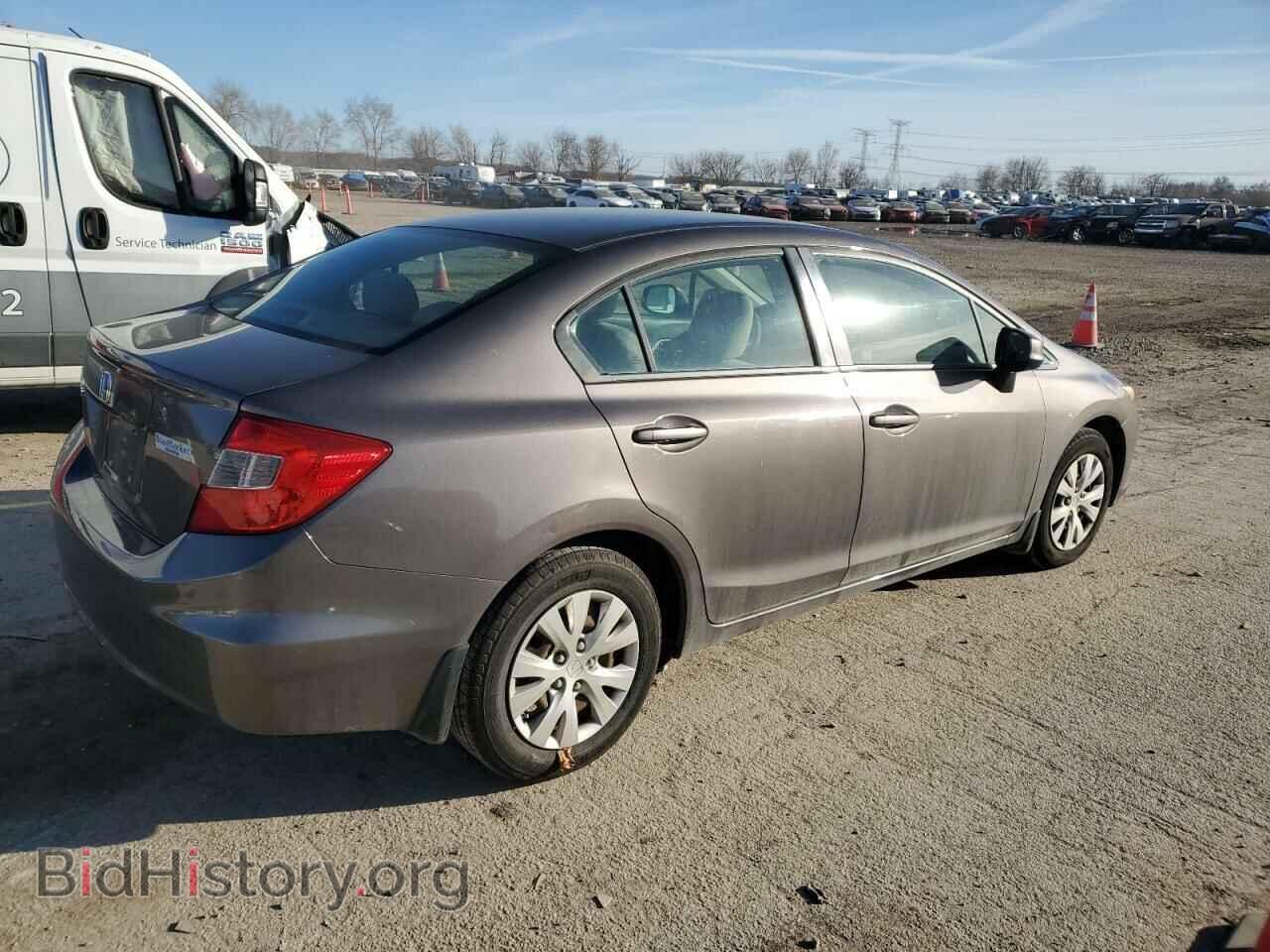 2012 HONDA CIVIC - VIN: 19XFB2F55CE017066 - Фото 3