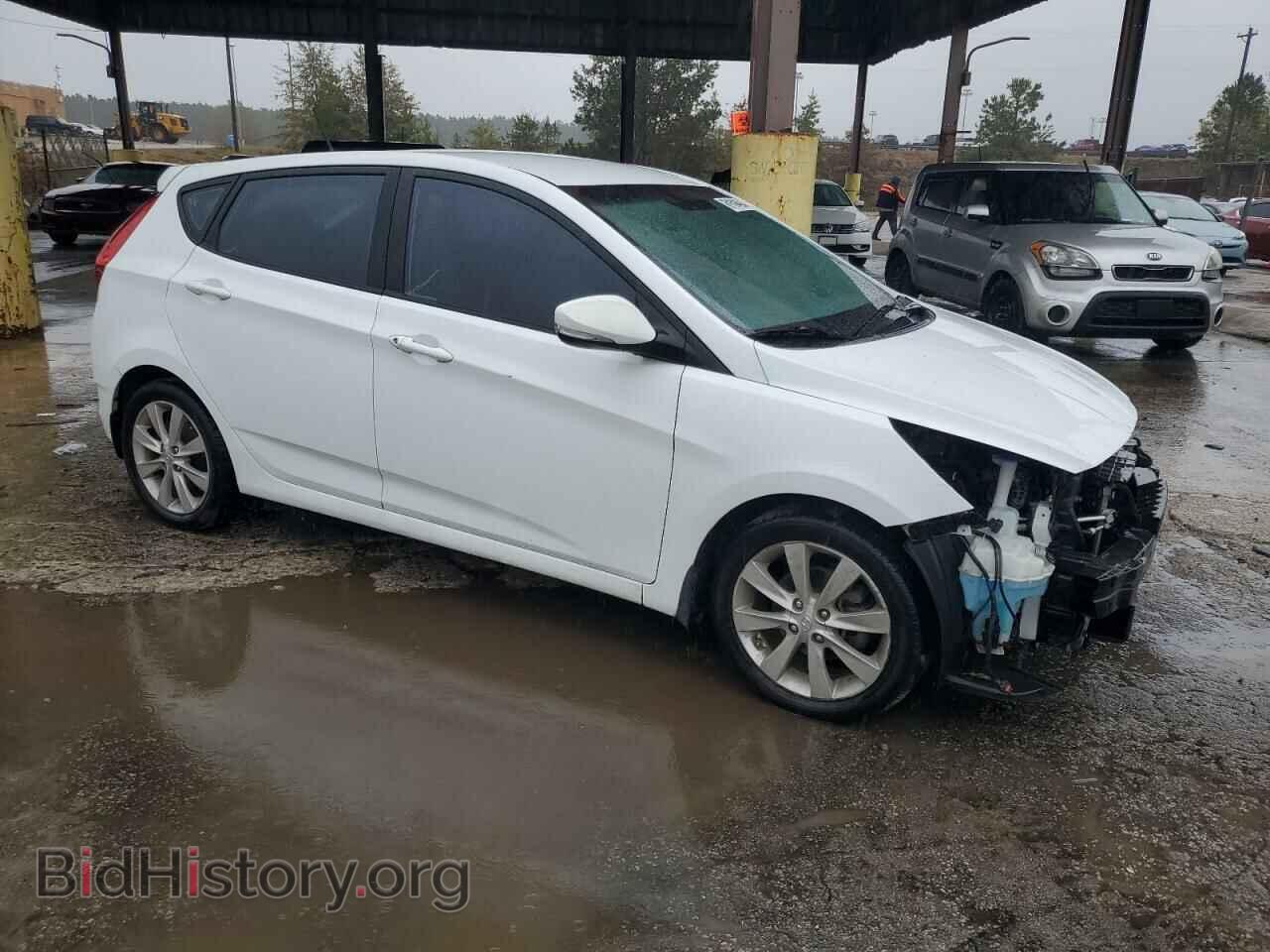 2014 HYUNDAI ACCENT - VIN: KMHCU5AE6EU142163 - Фото 4