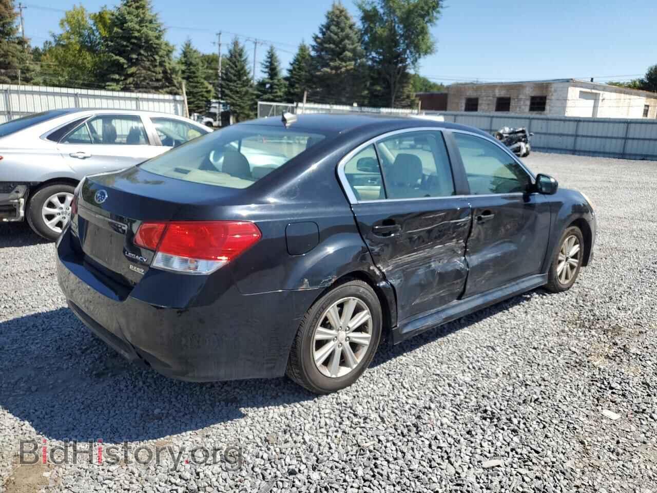 2011 SUBARU LEGACY - VIN: 4S3BMBF66B3224122 - Фото 3