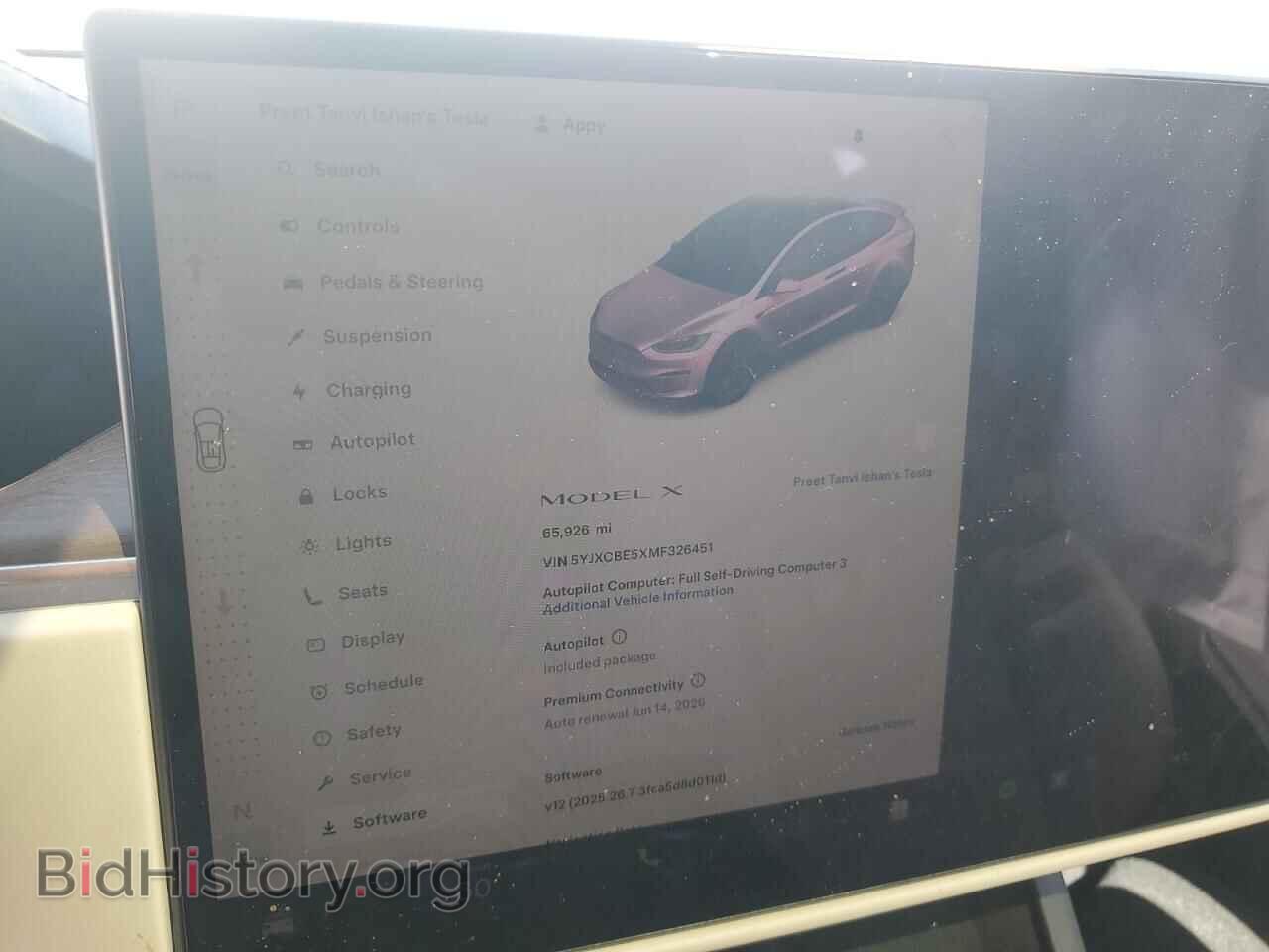 2021 TESLA MODEL X - VIN: 5YJXCBE5XMF326451 - Photo 9