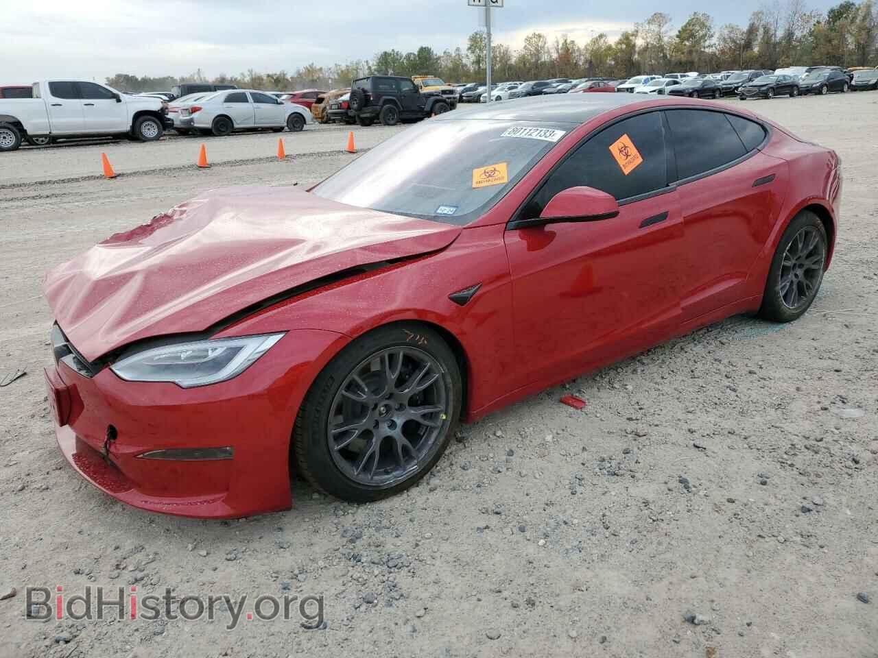 Photo 5YJSA1E69MF451668 - TESLA MODEL S 2021