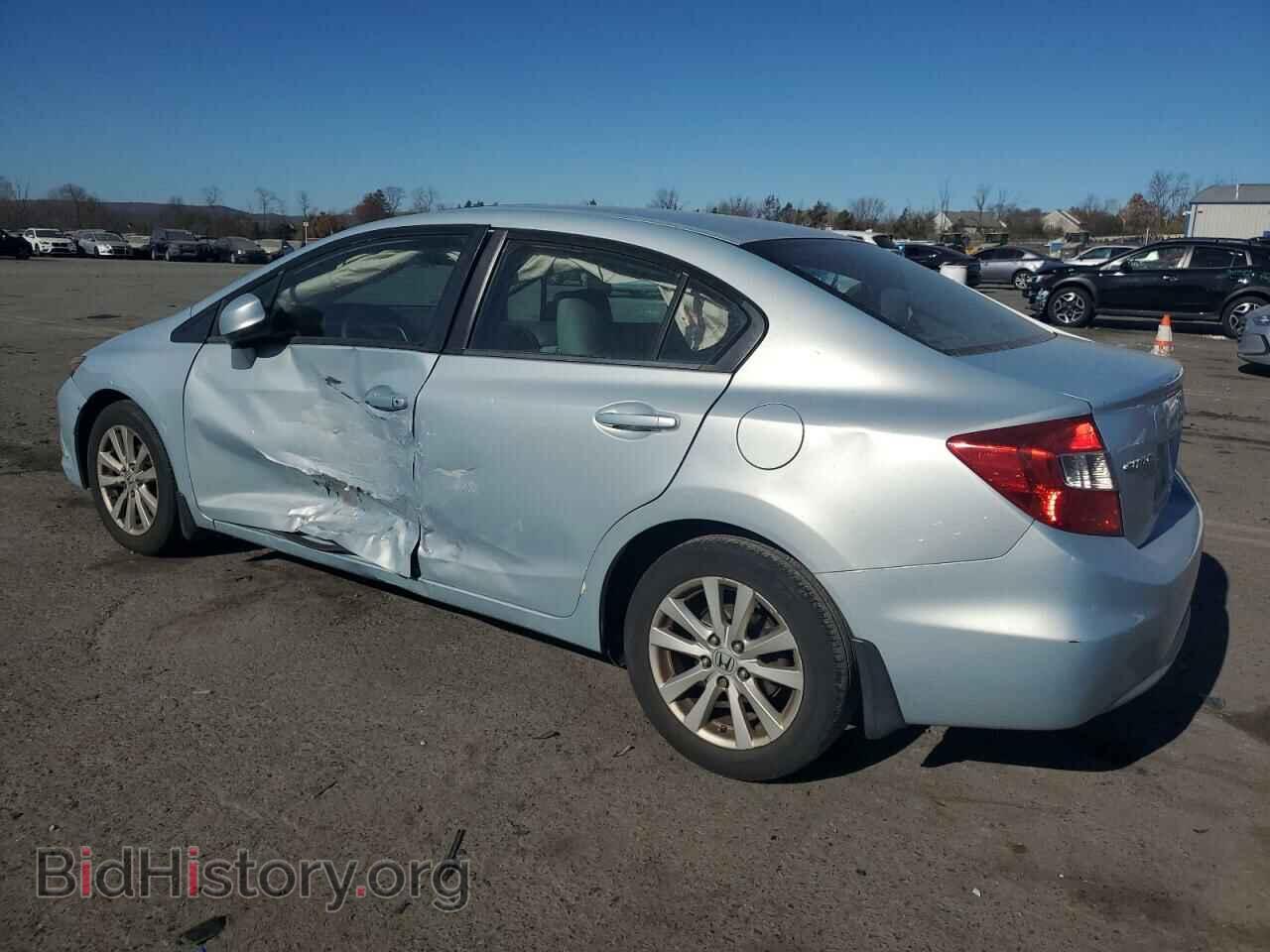 2012 HONDA CIVIC - VIN: 2HGFB2F87CH524714 - Фото 2
