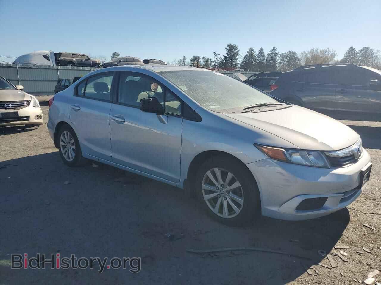 2012 HONDA CIVIC - VIN: 2HGFB2F87CH524714 - Фото 4