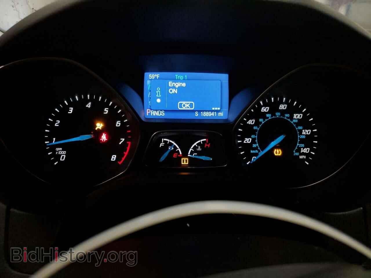 2014 FORD FOCUS - VIN: 1FADP3K22EL269979 - Фото 9