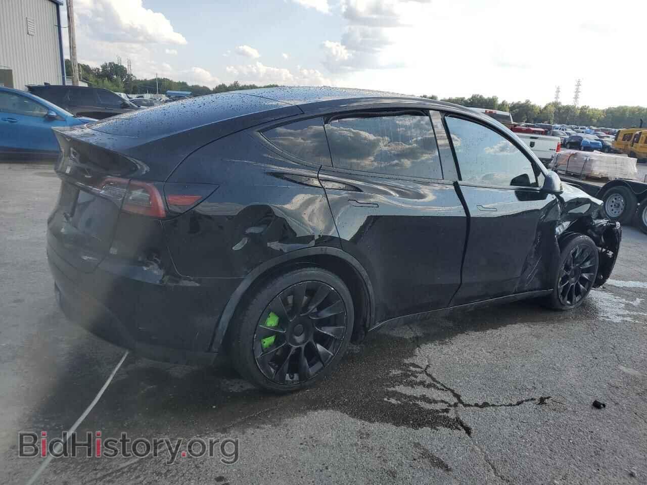 2022 TESLA MODEL Y - VIN: 7SAYGDEE8NA006695 - Фото 3