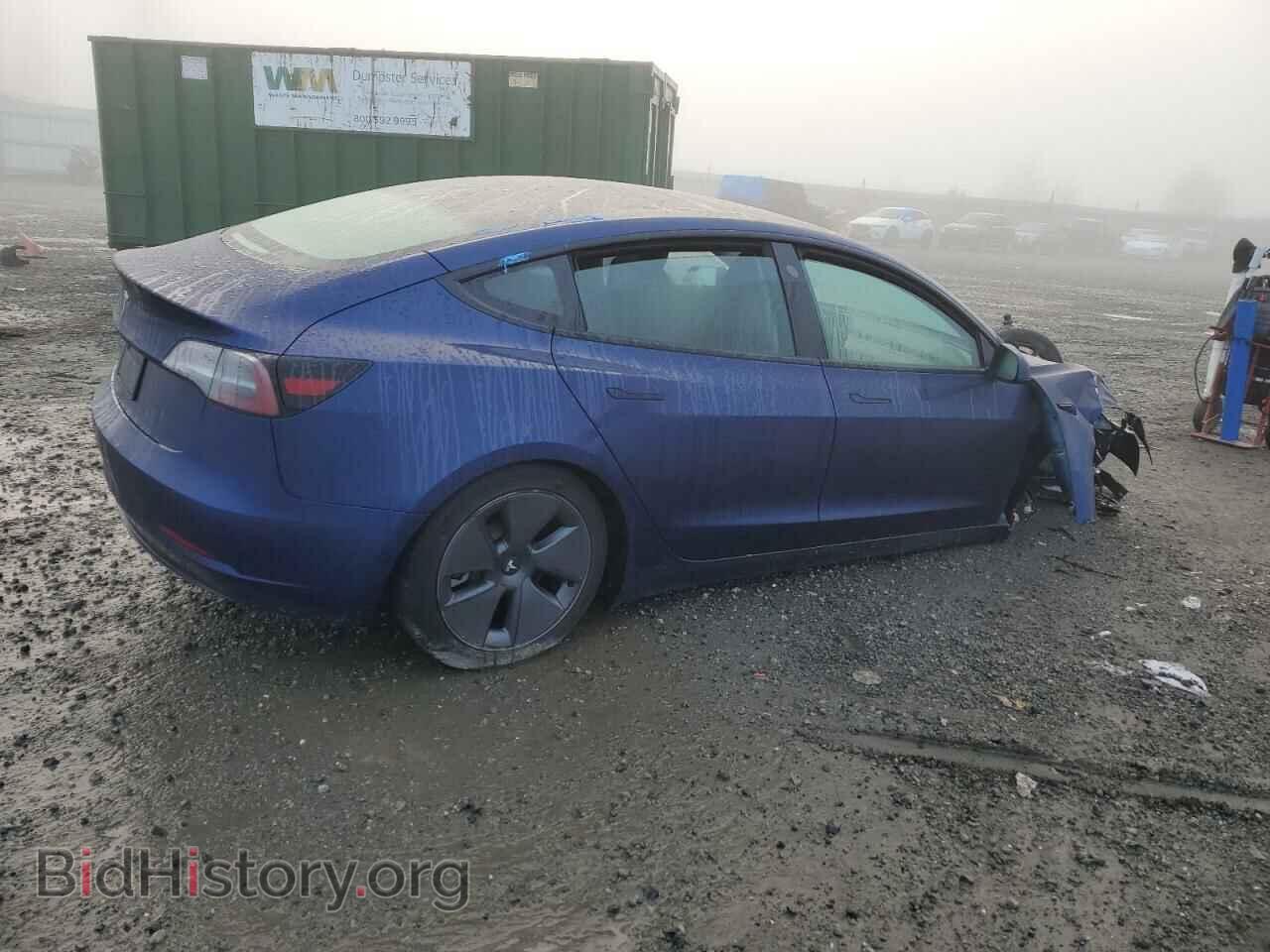 2022 TESLA MODEL 3 - VIN: 5YJ3E1EA2NF359400 - Фото 3