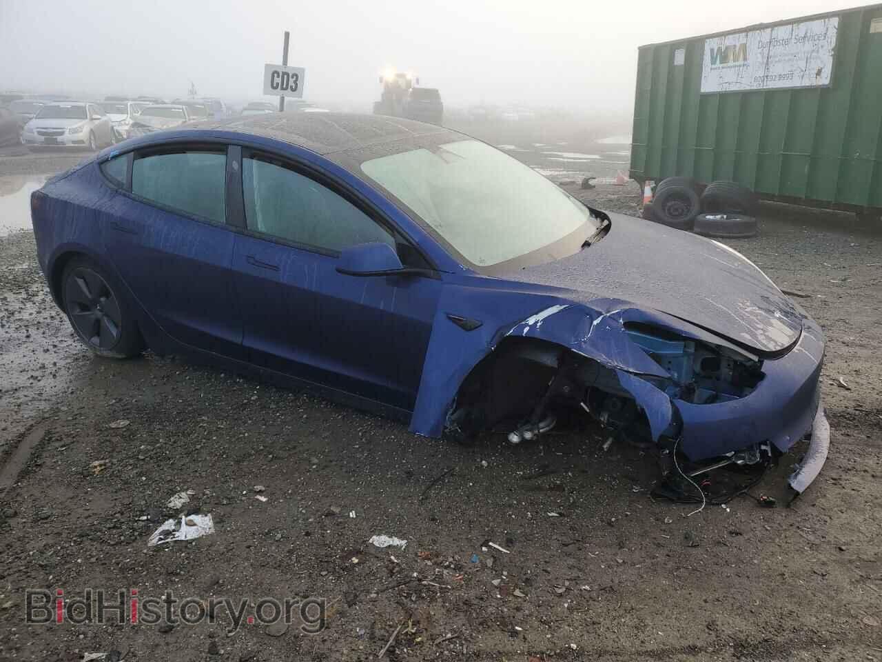 2022 TESLA MODEL 3 - VIN: 5YJ3E1EA2NF359400 - Фото 4