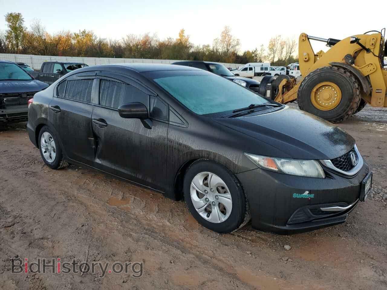 2014 HONDA CIVIC - VIN: 2HGFB2F50EH550077 - Фото 4