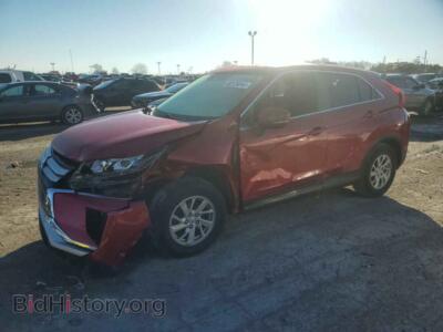 2018 Mitsubishi ECLIPSE ES, red — VIN JA4AS3AA0JZ065882, Copart