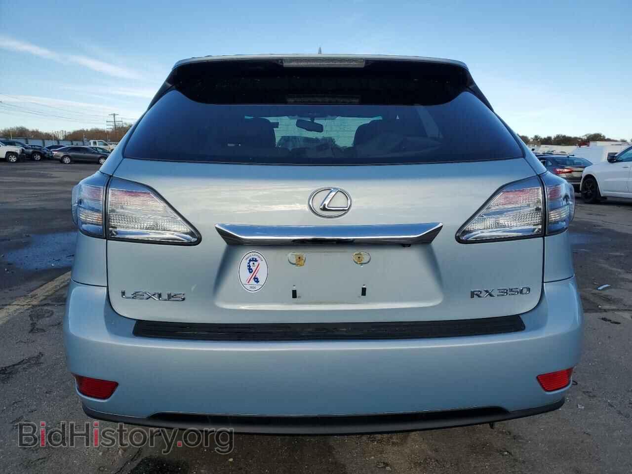 2010 LEXUS RX350 - VIN: 2T2BK1BA4AC036176 - Фото 6