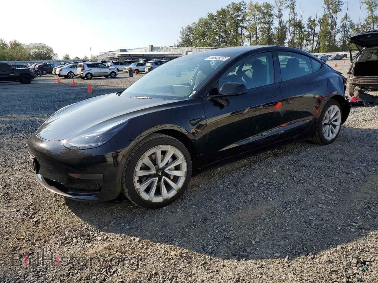 Photo 5YJ3E1EA8NF368778 - TESLA MODEL 3 2022