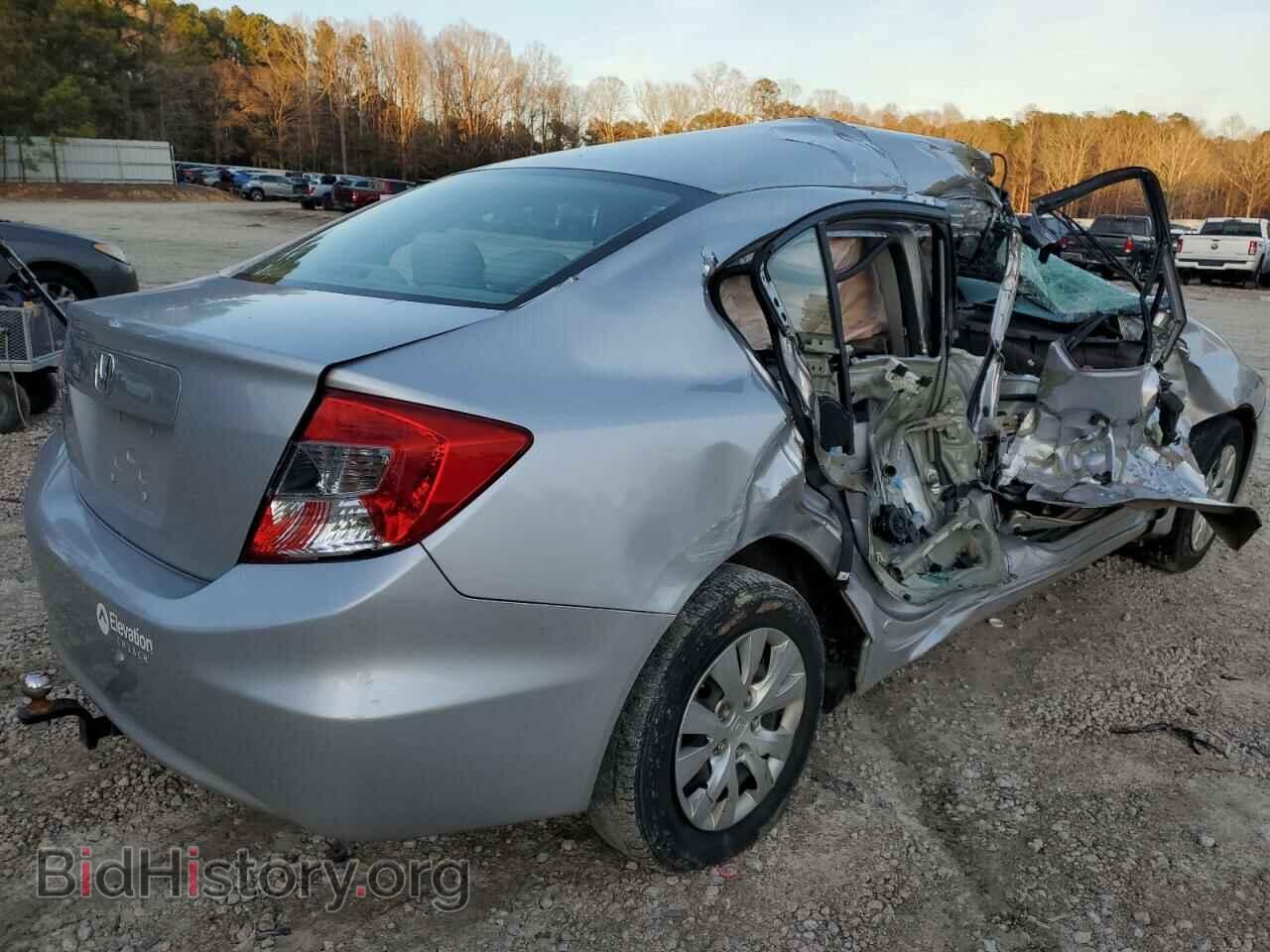 2012 HONDA CIVIC - VIN: 2HGFB2F55CH578633 - Фото 3