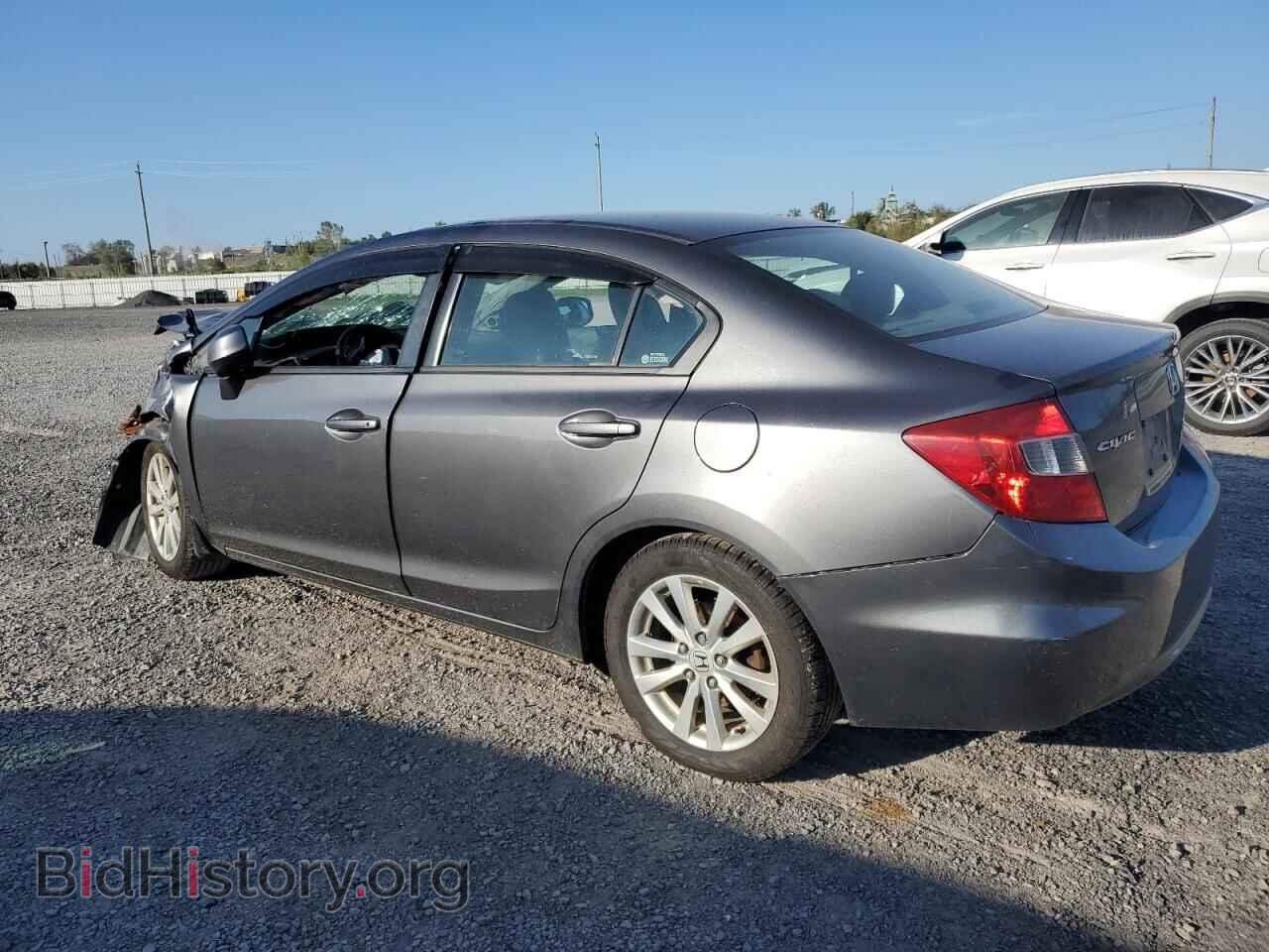 2012 HONDA CIVIC - VIN: 2HGFB2F54CH102423 - Фото 2