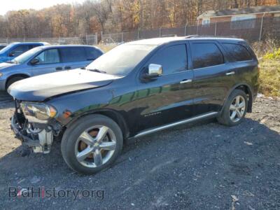 2013 Dodge DURANGO Citadel, черный — VIN 1C4SDJET8DC625739, Copart