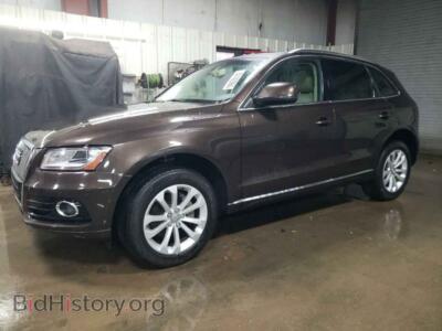 2013 Audi Q5 Premium Plus, brown — VIN WA1LFAFPXDA091259, Copart