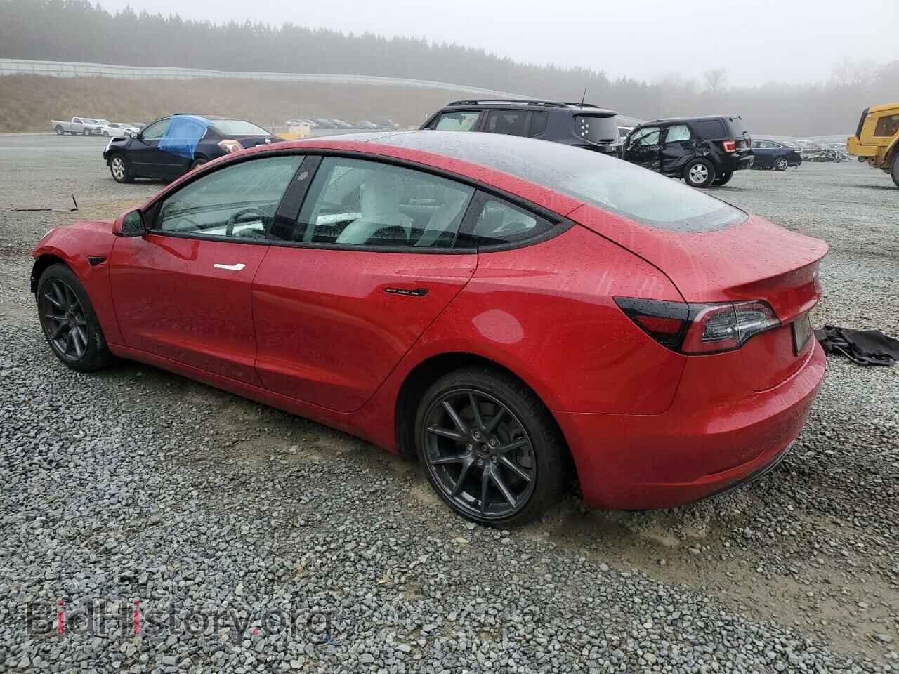 2022 TESLA MODEL 3 - VIN: 5YJ3E1EA0NF200567 - Фото 2