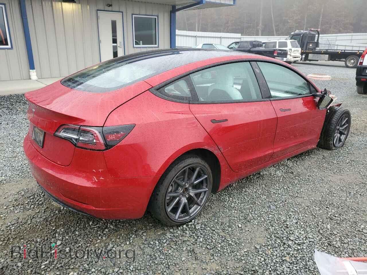 2022 TESLA MODEL 3 - VIN: 5YJ3E1EA0NF200567 - Фото 3