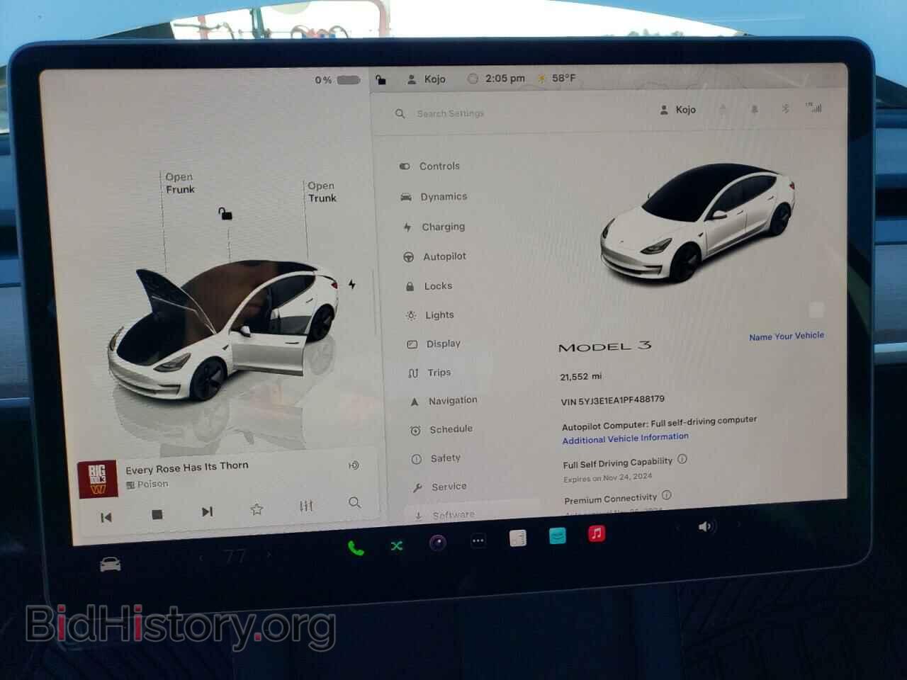 2023 TESLA MODEL 3 - VIN: 5YJ3E1EA1PF488179 - Фото 9