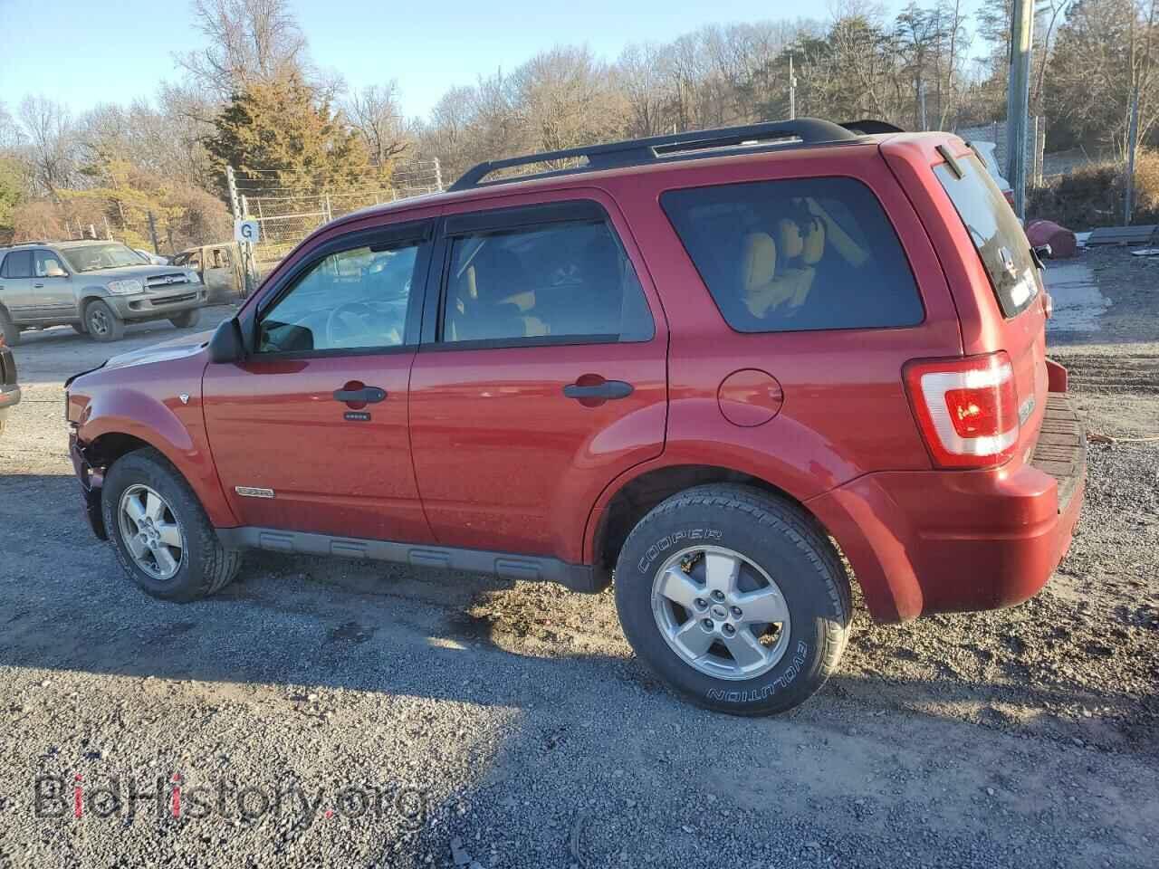 2008 FORD ESCAPE - VIN: 1FMCU93108KC79617 - Фото 2