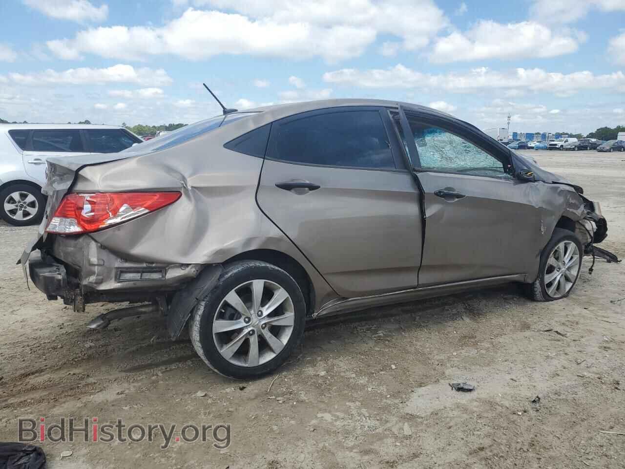 2013 HYUNDAI ACCENT - VIN: KMHCU4AE8DU316677 - Фото 3