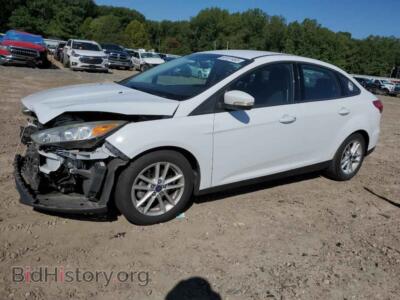 2016 Ford FOCUS SE, белый — VIN 1FADP3F23GL326848, Copart