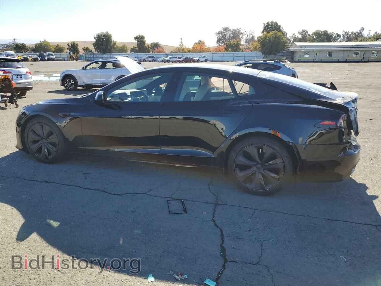 2022 TESLA MODEL S - VIN: 5YJSA1E53NF483038 - Фото 2