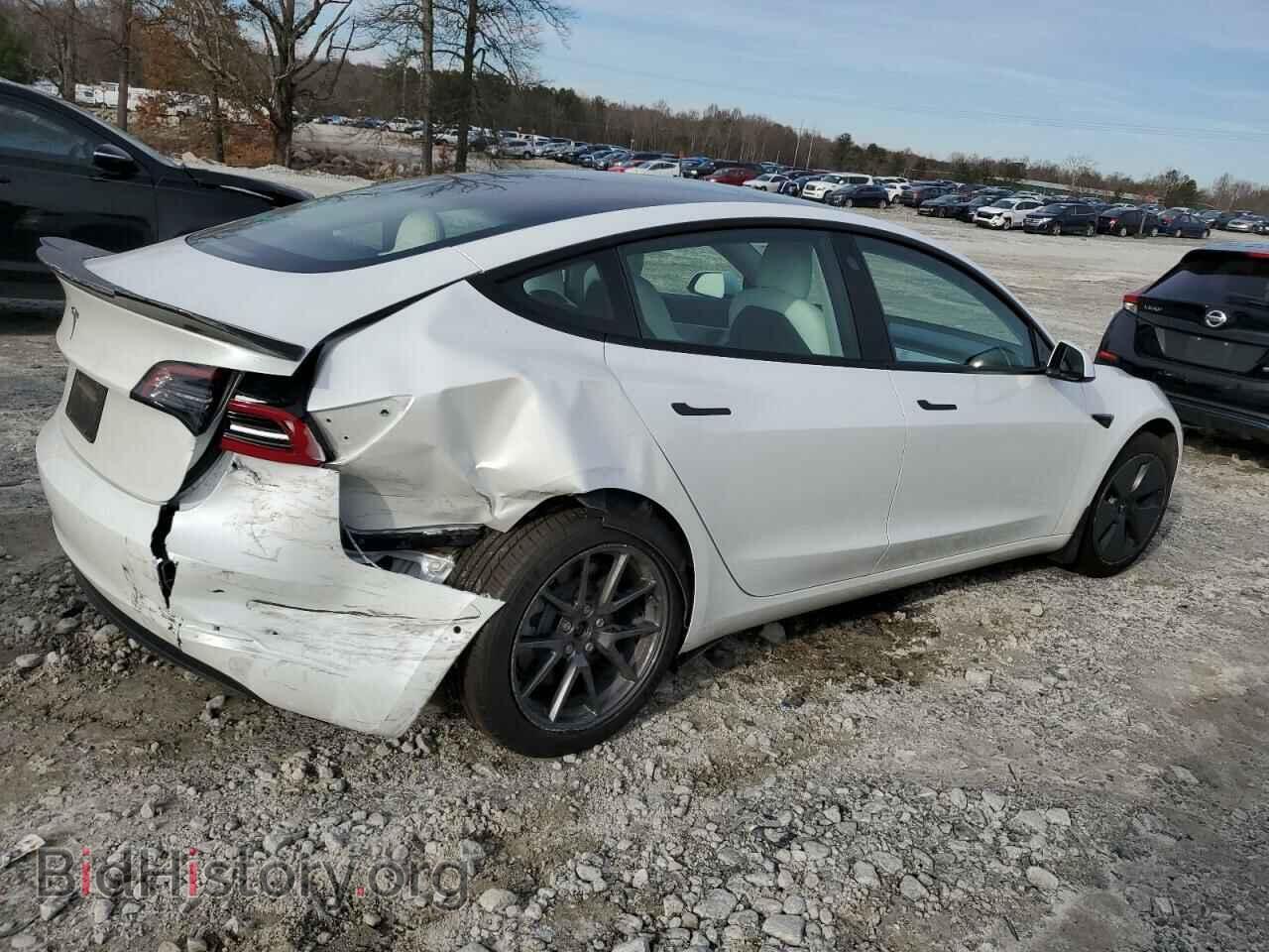 2021 TESLA MODEL 3 - VIN: 5YJ3E1EA3MF870757 - Фото 3