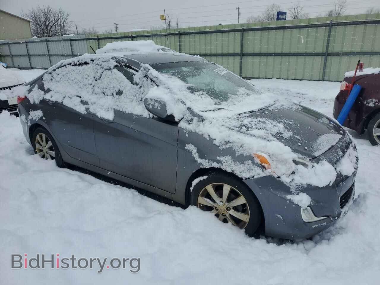 2014 HYUNDAI ACCENT - VIN: KMHCU4AE3EU761362 - Фото 4