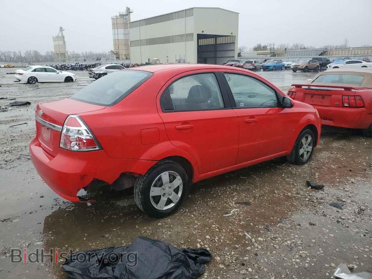 2009 CHEVROLET AVEO - VIN: KL1TD56E29B384227 - Фото 3