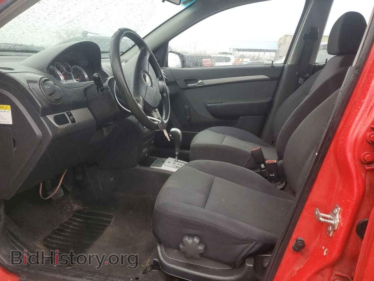 2009 CHEVROLET AVEO - VIN: KL1TD56E29B384227 - Фото 7