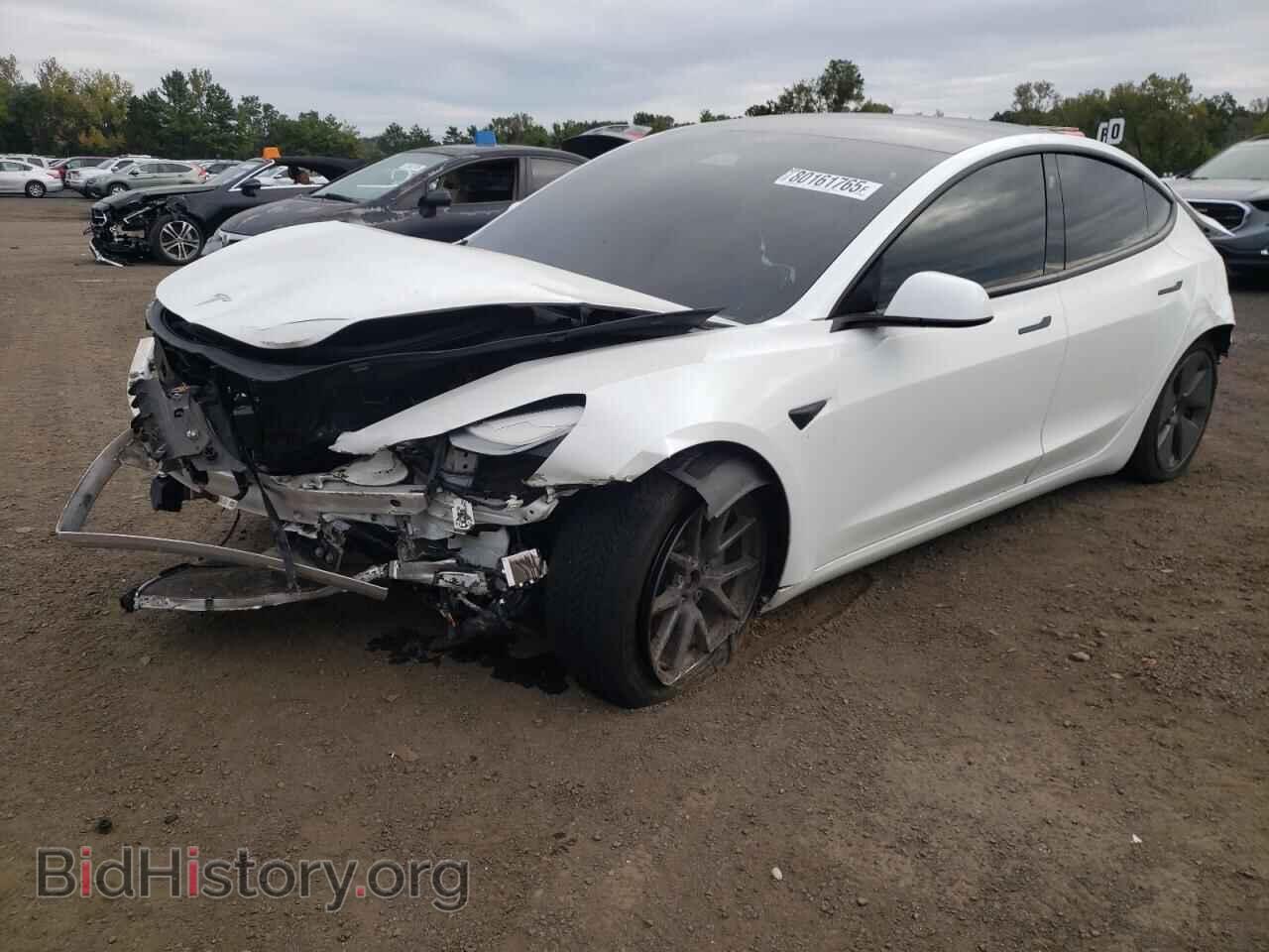 Photo 5YJ3E1EB3NF165029 - TESLA MODEL 3 2022