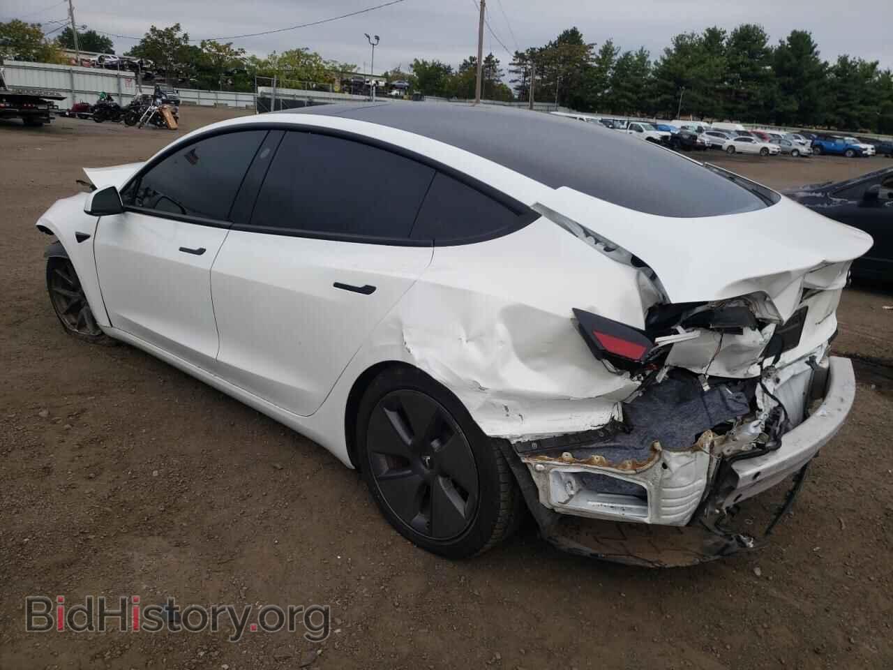 2022 TESLA MODEL 3 - VIN: 5YJ3E1EB3NF165029 - Фото 2